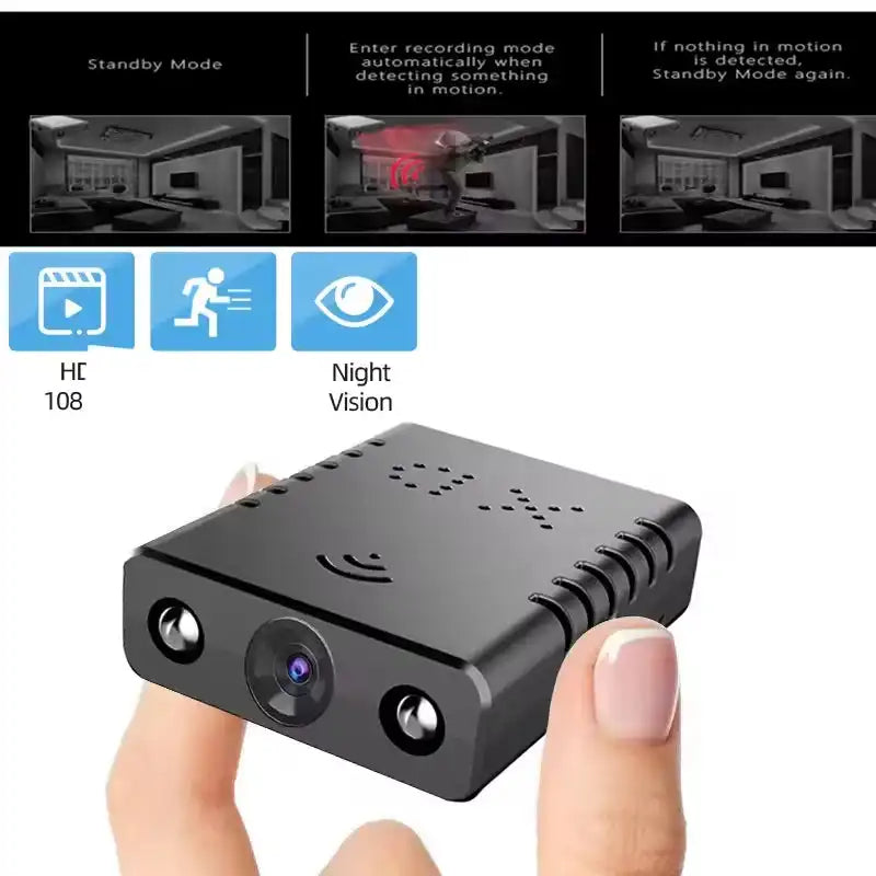 1080P HD Mini Wifi Camera XD Wire Camera Smart Home Security indoor Anti-theft IP Camera Video Voice APP Real-time Cam - Magic Electronics