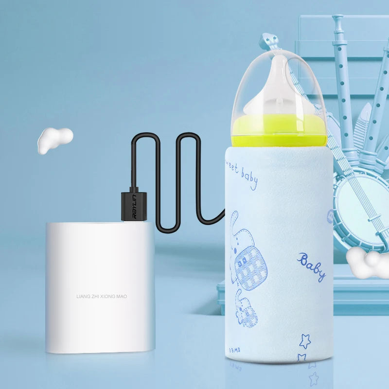Universal Baby Bottle Warmer Water Formula Milk Warmer Baby Bag USB Nursing Bottle Heater Portable Thermal Bag for Travel Magic Electronics Sc846cbaa74ad4dd1af303a6d7a491a53a