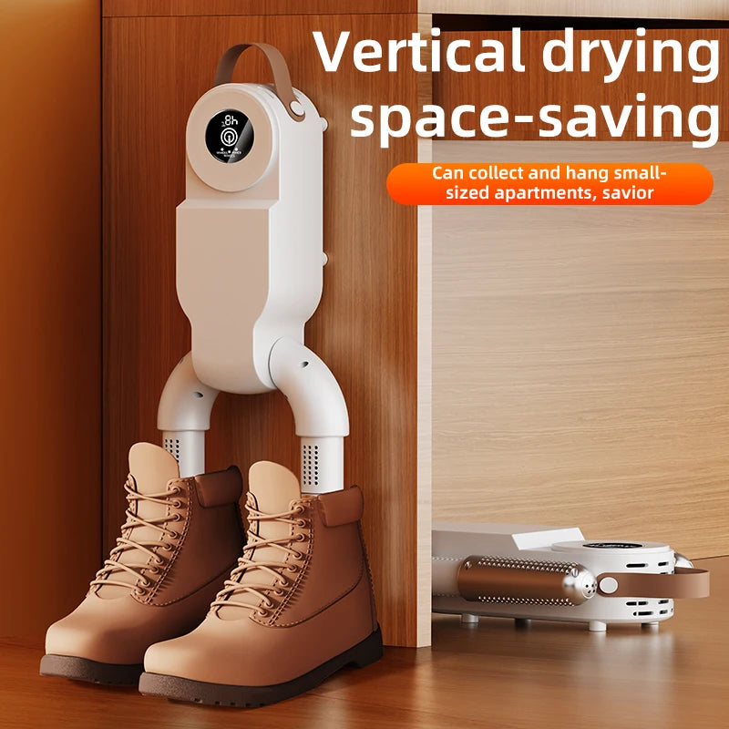 HOMEFISH Intelligent Shoe Dryer Quick Drying Deodorizing Sterilizing Adjustable Timer Household Shoe Warmer And Heater - Magic Electronics