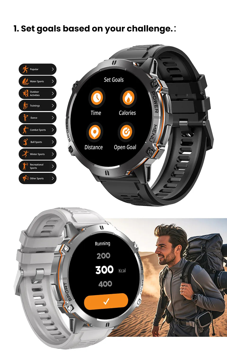 2025 Original TANK X3 Ultra 1000mAh Battery Smart Watch Men GPS Outdoor Sports Fitness Smartwatch 10ATM Waterproof Swim Watches Magic Electronics Sc90c4693306e4ec0878f9ef05d250c28T