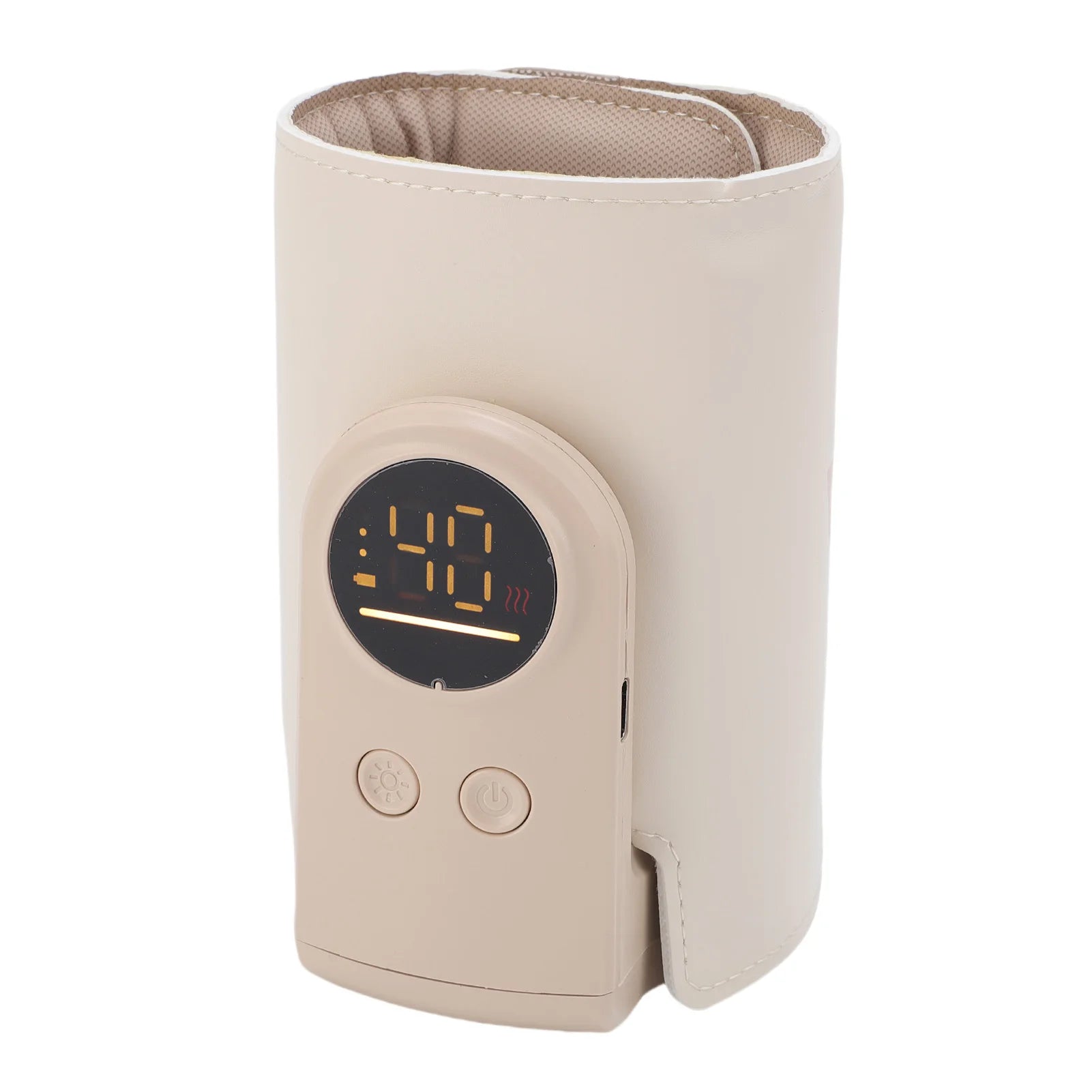 Cordless Baby Bottle Warmer Wrap Portable LED Display Fast Baby Milk Warmer Cover for Breastmilk Milk Warmer for Breastmilk Magic Electronics Sc98f9f9f0228434687ea6b5e136119e9A