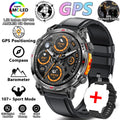 2026 New Outdoor Sports Smartwatch Men GPS Positioning 650mAh HD Call 1.56-inch AMOLED Screen Compass 5ATM Waterproof Watch Man - Magic Electronics