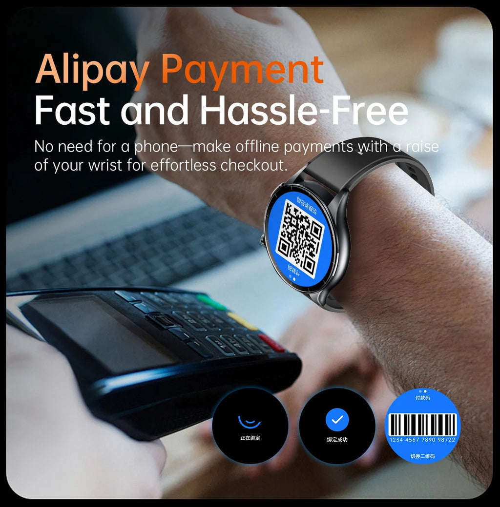 New upgrade High end Analysis Health Smart Watch Sapphire screen ECG Uric Acid BP Blood Oxygen Body Fat HD Call NFC Smart Watch Magic Electronics Sca4949d561af440787557a9d51fff4dcC