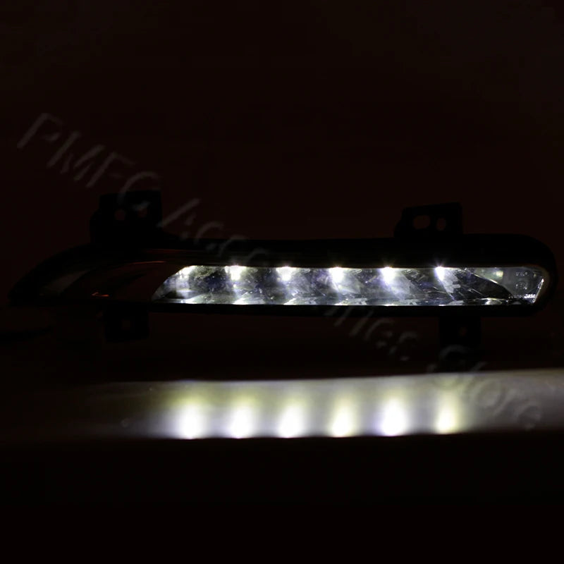 LED DRL Day Light Front Bumper DRL Daytime Driving Running Lamp For Renault Fluence 2014 2015 2016 2017-2021 266057986 266005976 Magic Electronics Scb576e5b2eb742d4af197183238370feC
