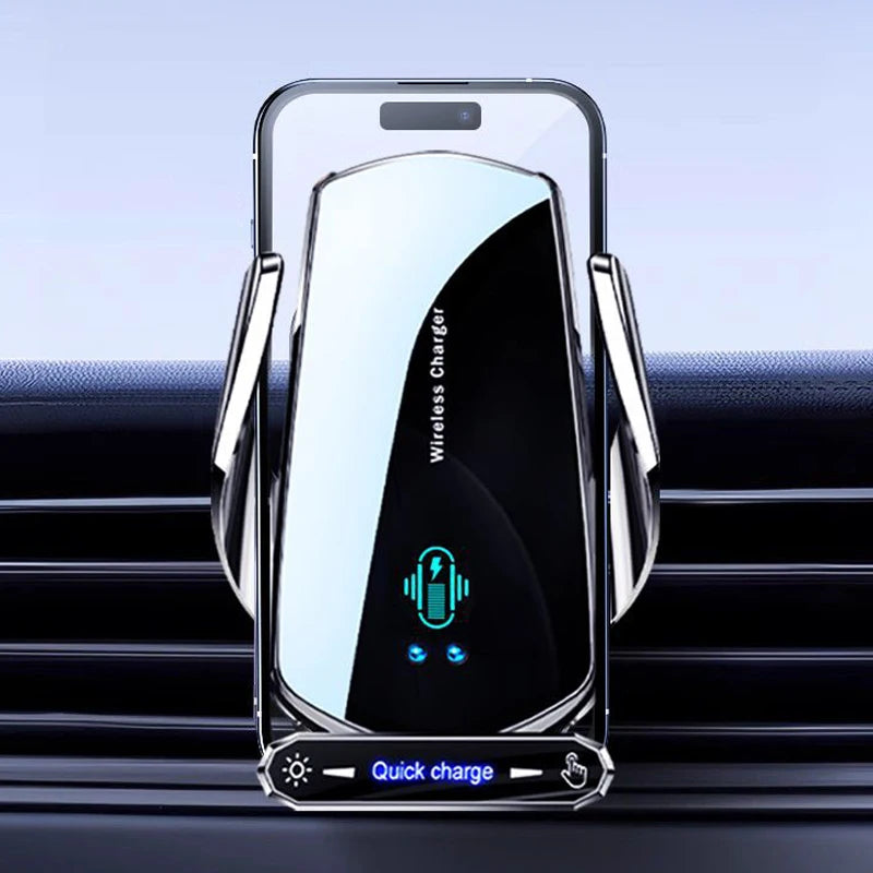 Wireless Charger For Car Mobile Cell Phone Holder Support For Mobile Car Mount Automotive Electric Induction Auto Clamping Magic Electronics Scbee3756cf5540e2980888fb2f0c13856