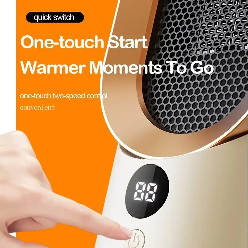 Desktop bedroom electric heater, office small heater, household heater, heating artifact, indoor heater - Magic Electronics