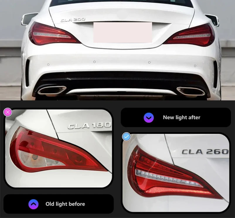 Car Styling Head Lamp For Benz CLA 2013-2019 Taillight Dynamic Turn Signal Mercedes W117 CLA180 CLA200 CLA300 Rear Lamp DRL+Turn - Magic Electronics