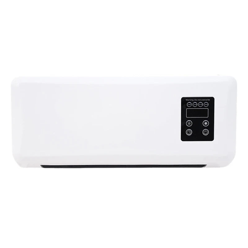 Portable Heater Electric Heating Machine Air Conditioner Wall Mounted Air Conditioner Fan Heater Remote Control Bedroom Bathroom - Magic Electronics