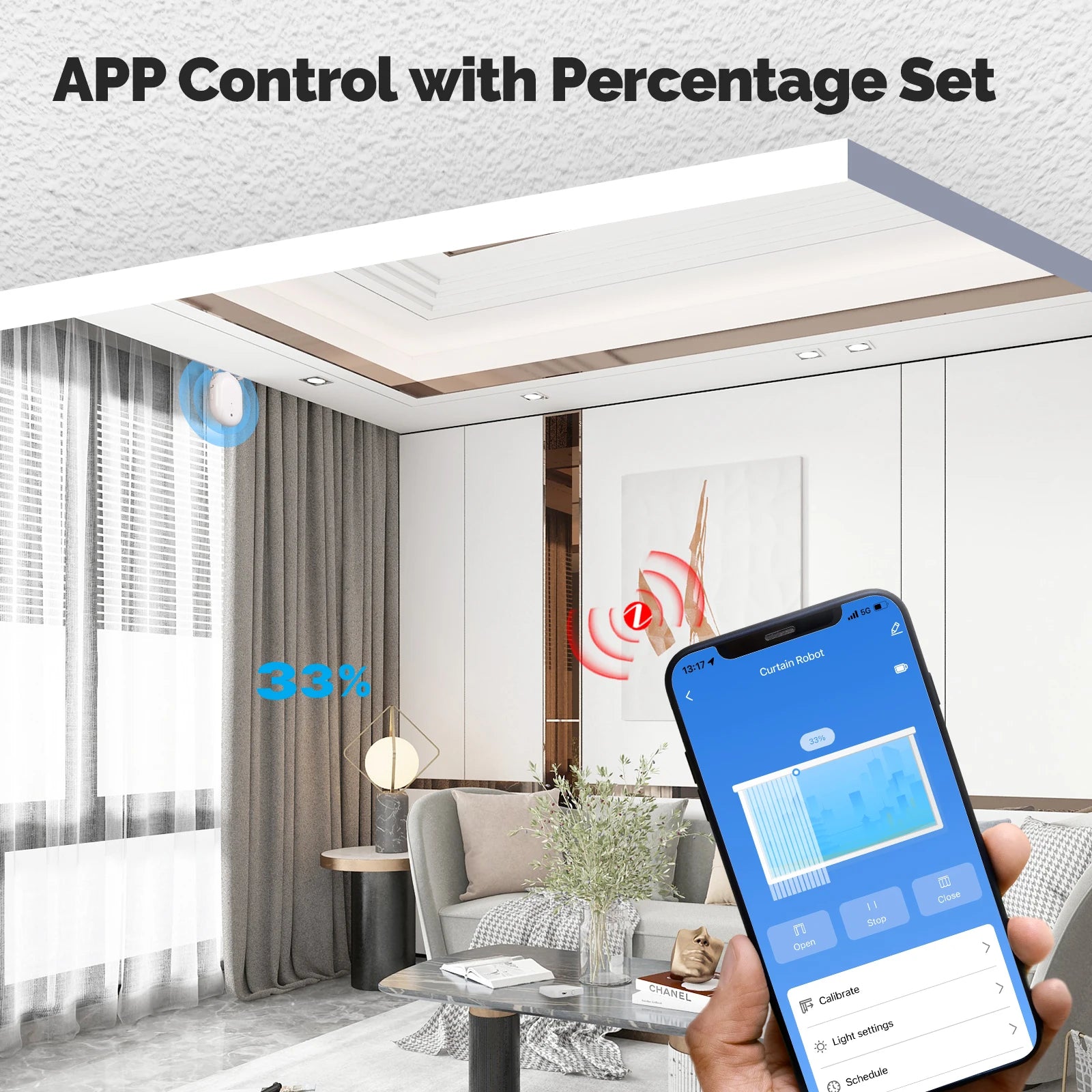 MOES Tuya ZigBee Smart Electric Curtain Robot Timing Auto Opener Closer Light Sensor App Remote Control Support Alexa GoogleHome Magic Electronics Sd01e6bbaab4d4d548da8defa3b18ccefl_0f403dc0-d437-4098-82c9-77de16c8225a