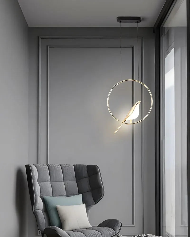LED Gold Silver Magpie Bird Pendant Light Chandelier for Bedroom Living Room Indoor Hanging Lamp AC110v 220v Drop Shipping Magic Electronics Sd04e50f58e414040b0e82d76c6eaf78bc