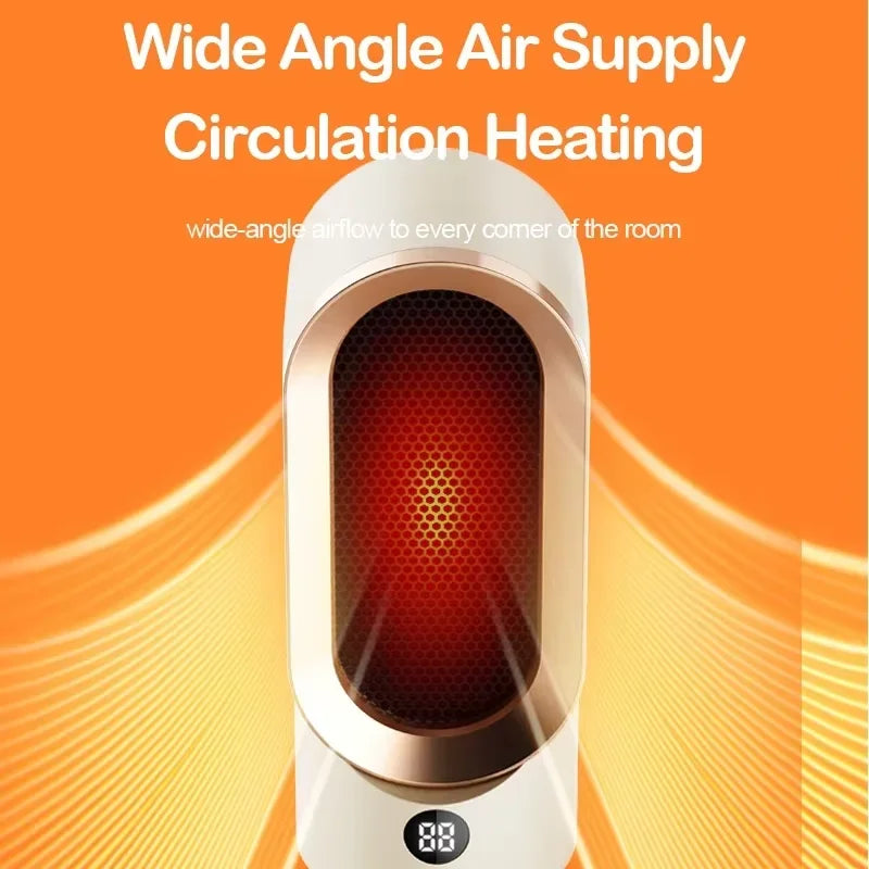 Desktop bedroom electric heater, office small heater, household heater, heating artifact, indoor heater - Magic Electronics