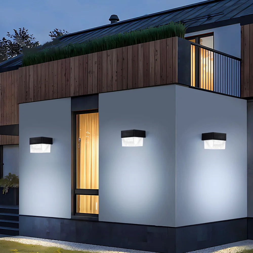 Solar Wall Lamp Outdoor Lighting Solar Lights LED Street Garden Decoration Waterproof Facade Lamps For Patio External Balcony Magic Electronics Sd1274857734746858fd117c7c748328dg