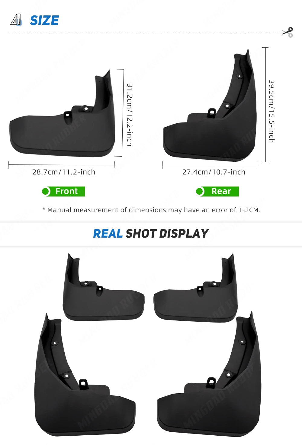 For Audi Q7 2020 2021 2022 2023 2024 2025 Fender Mudflaps Splash Guards Mudguards Mud Flaps car Accessories Magic Electronics Sd1af8ffb0b834ca4bb598eb77f5f93c7W