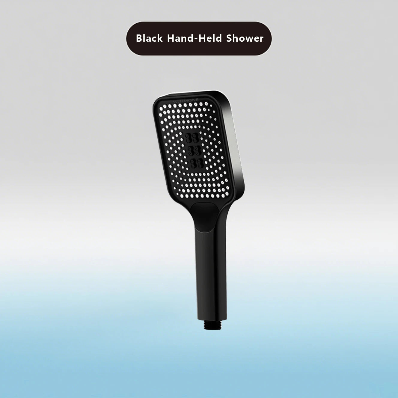 Large Flow High Pressure Shower Head Spray Bathroom Rain Shower Silicone Water-saving Nozzle Pressurization Handheld Accessories Black Handheld Magic Electronics Sd2438f95a1a54747bc5a9f1a52799562I Black Handheld