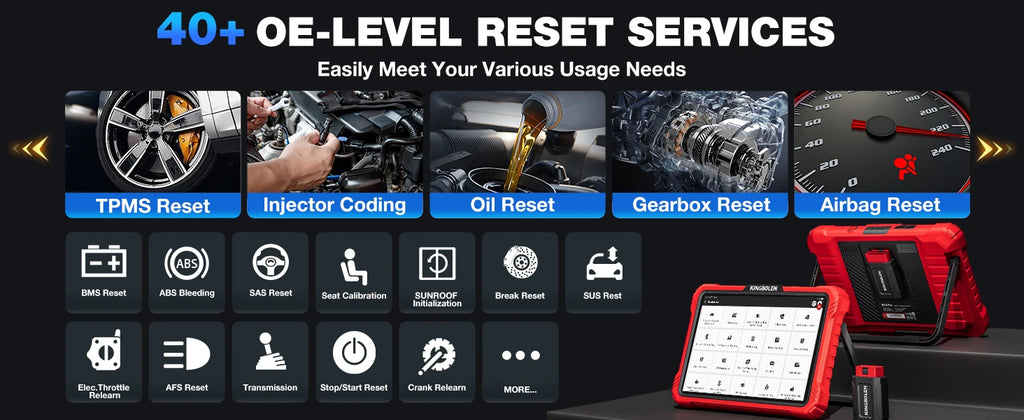 KINGBOLEN K10 Pro K10 Elite Car Scanner Topology Map Bluetooth OBD2 Scanner 41+ Reset Service FCA AutoAuth, CANFD & DOIP V.A.G G Magic Electronics Sd247e786277f40f2abfcc517fab7949ca