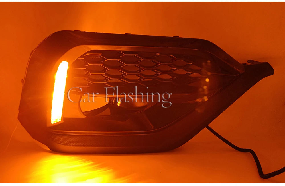 Car LED Daylight DRL For Subaru WRX STI 2022 2023 Daytime Running Lights Fog Lamp cover with yellow Turn Signal Foglight Magic Electronics Sd3c708a7f54c45ba82e36877dc3807f6Z