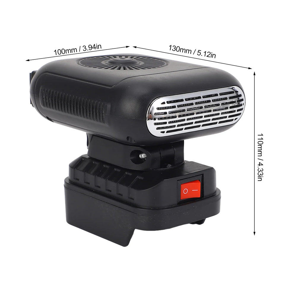 Battery Powered Heater Fast Heating Low Noise Electric Small Space Heater 2xUSB Compact 2 Temperatures for Dorm Home Car Magic Electronics Sd43f641fa17340c88a61fb22f07d8d47o