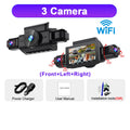  Dashcam for cars 4 Channel Black Box WiFi Driving Camera FHD 1080P Night Vision Loop Recording 24H Parking Mode car accessorie 3 Camera Magic Electronics Sd5f14bc71c9449ad98717df876179737p 3 Camera