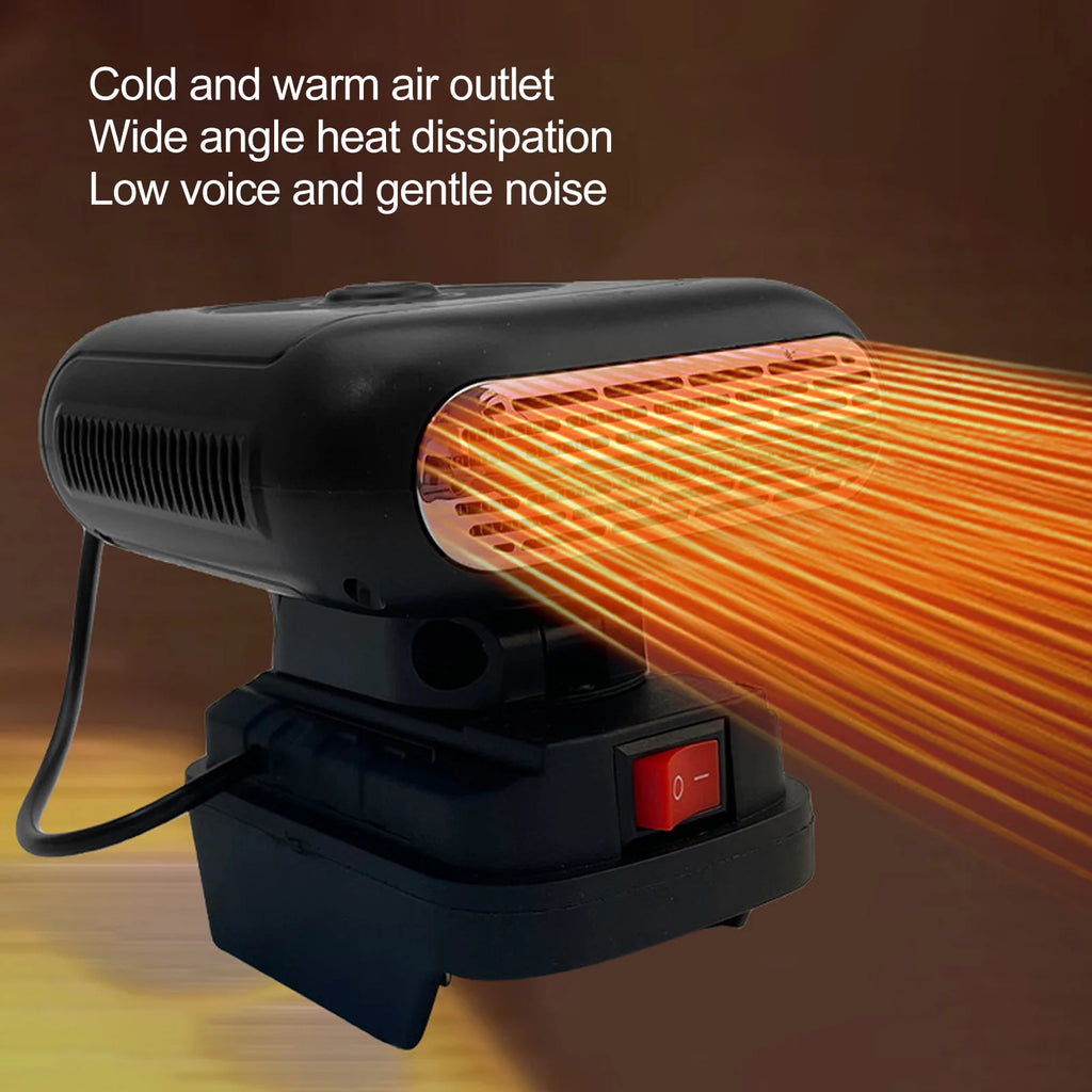 Battery Powered Heater Fast Heating Low Noise Electric Small Space Heater 2xUSB Compact 2 Temperatures for Dorm Home Car Magic Electronics Sd619f4f367db45e68f4de2a73cd001cbP