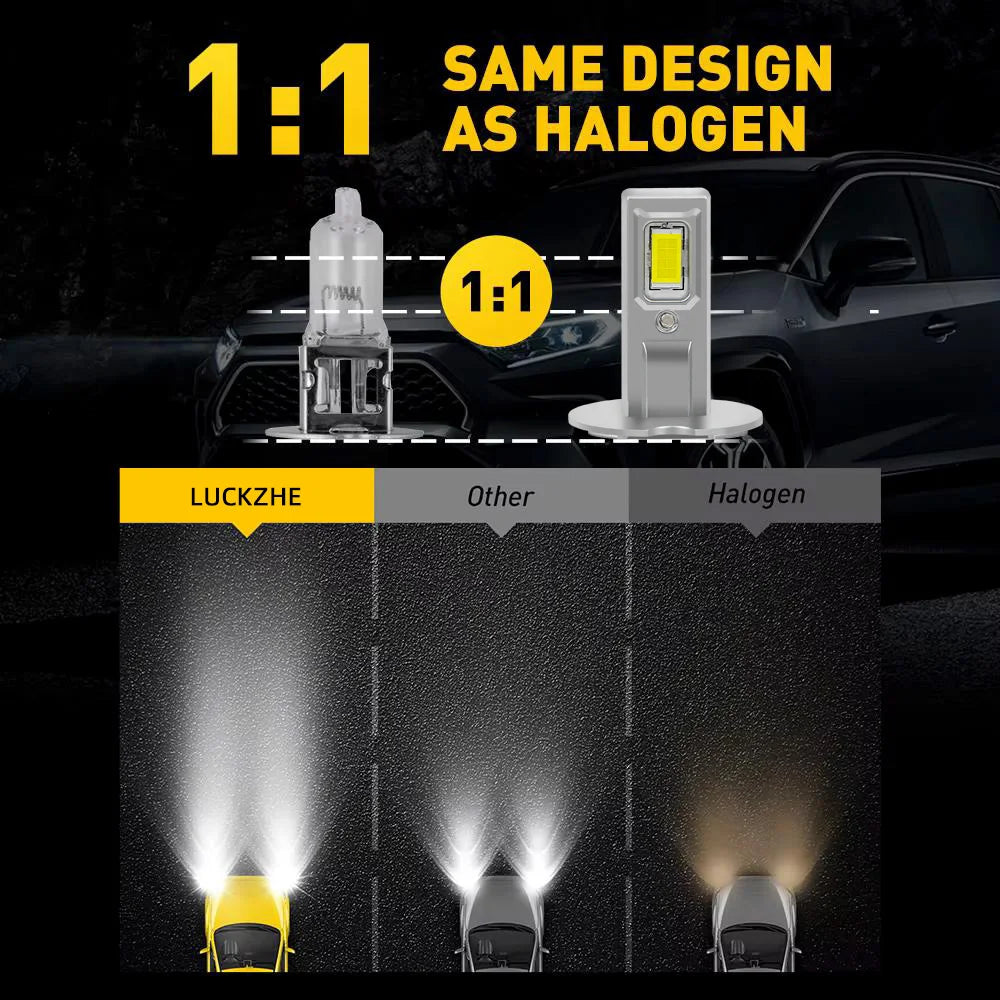 2Pcs Car Led Headlight For Acura TL 2008 2009 2010 2011 2012 2013 2014 High Low Beam Canbus Headlamp Bulb - Magic Electronics