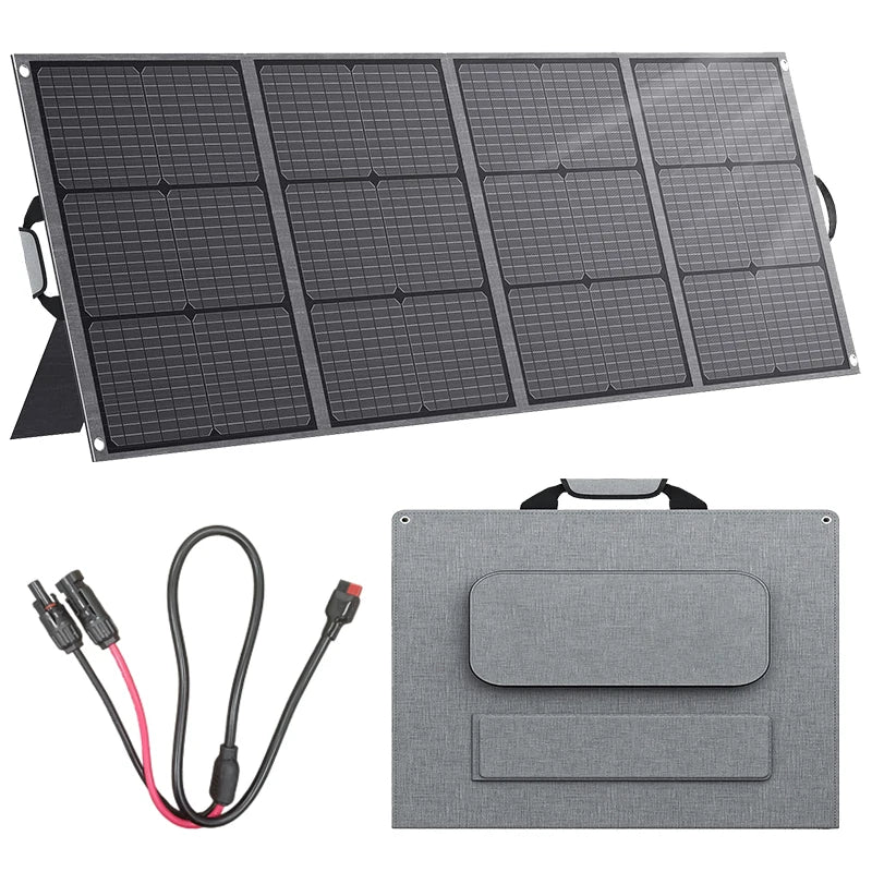 200W Portable Solar Panel IP65 Waterproof Foldable Solar Panel Power Backup Solar Charger for Power Station RV Camping Off Grid Default Title Magic Electronics Sd831fe54a4934148a807b3d0fe2053d6L Default Title