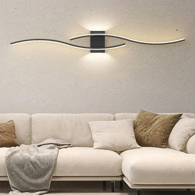 LED Wall Lamp Smart Remote Control Adjustable Color Temperature Brightness Bedroom Living Room Home Upper and Lower Led Lamps - Magic Electronics