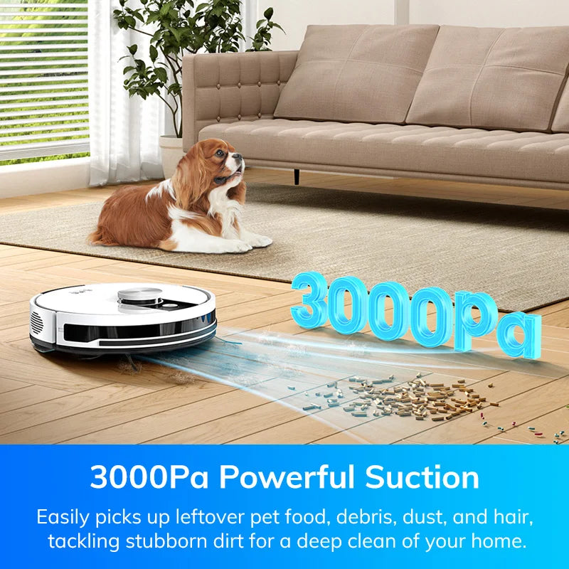 ILIFE A12 Pro Robot Vacuum and Mop Combo,LIDAR Navigation, self collection dust, 3000Pa suction, app/remote control Magic Electronics Sda2b72021e9046d9b2b7eea172fff28aM