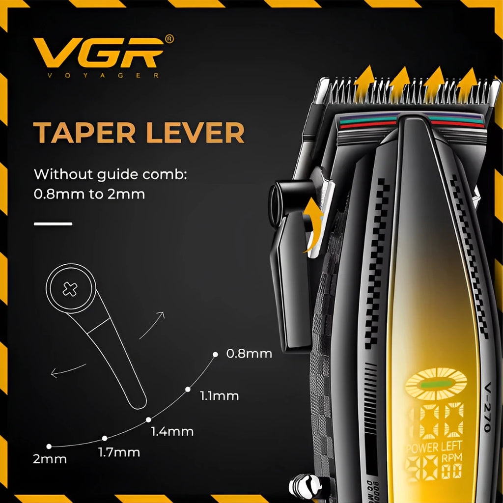 VGR V-270 High end Hair Clipper Set Hair Salon Household Electric Hair Clipper Metal Mech Wind Alloy Blade 9000 RPM Hair Trimmer Magic Electronics Sda433bfe7bd74efc823d244593898001V_b1928e48-4167-4494-b4ae-7035af3b5199