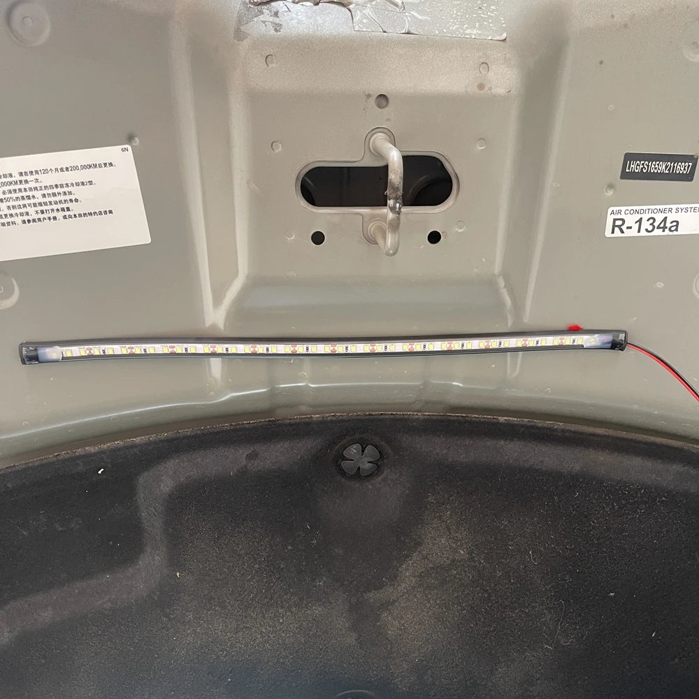 Universal Under Hood Engine Repair White LED Light Bar with Auto On/Off Switch Control Car SUV Pickup Offroad Repair Work Light Magic Electronics Sdaf20a72967a4c1c947ea631e41380acg