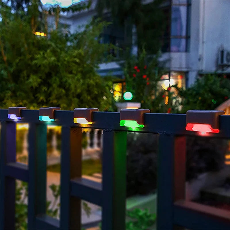 2/4/8/16 Pack Solar Deck Lights LED Waterproof Outdoor Solar Powered LED Step Lights For Decks Stairs Patio Yard Garden Decor - Magic Electronics