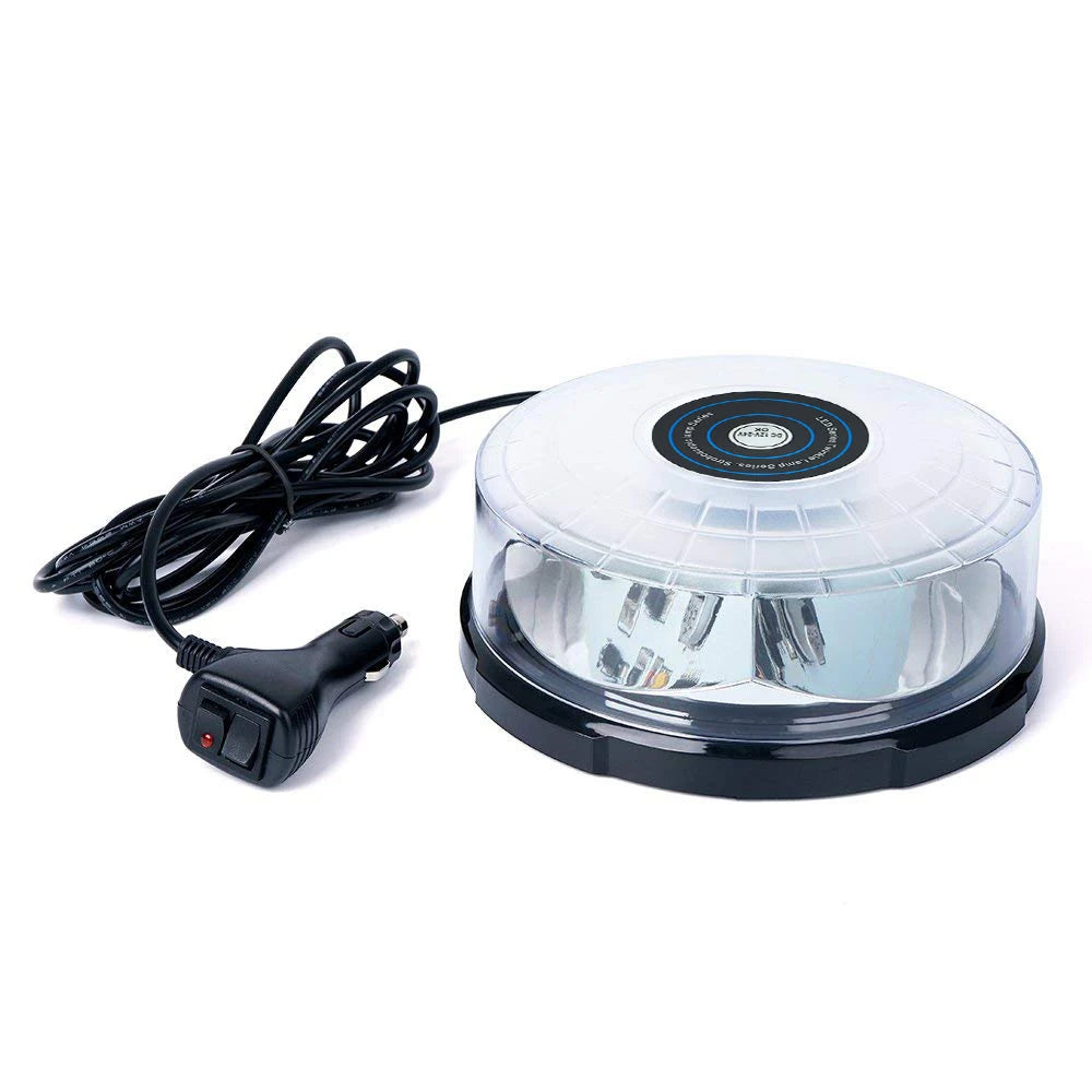 Amber LED Strobe Light Beacon Vehicle Car Roof Top Hazard Warning Flash Emergency Lights Rotating Flashing Safety Signal Lamp Magic Electronics Sdd6fc73aeaaf405aa53207d1bca547af2