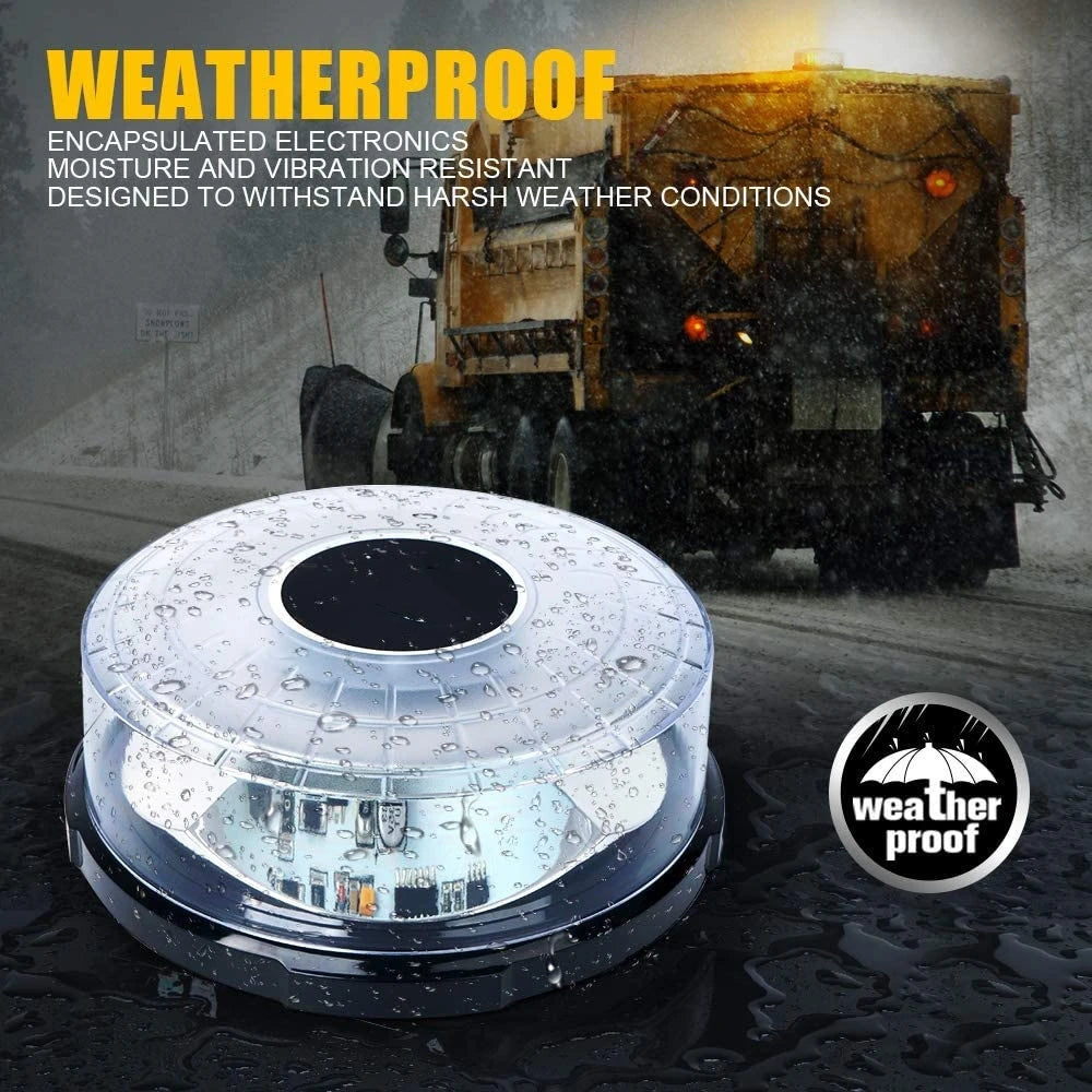 Amber LED Strobe Light Beacon Vehicle Car Roof Top Hazard Warning Flash Emergency Lights Rotating Flashing Safety Signal Lamp Magic Electronics Sdd75eef912bc4b3fba31cf66b1ccac07N