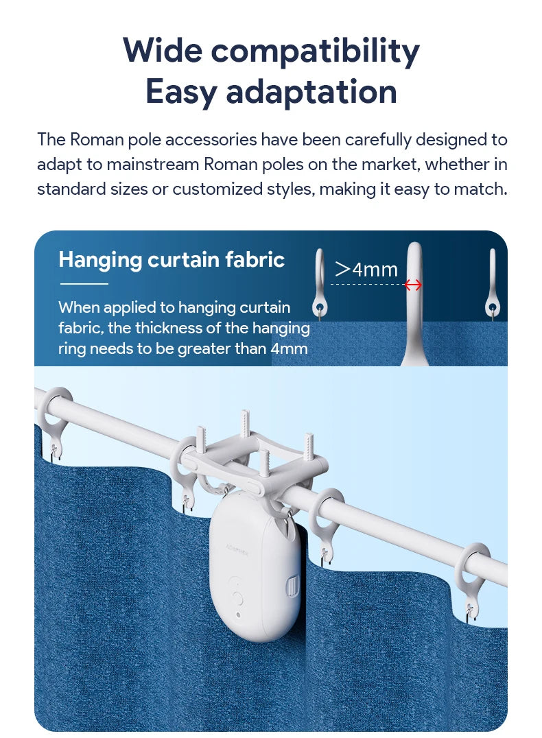 Tuya Smart Curtain Robot Bluetooth/Zigbee Rail Curtain Robot Electric Drive Track Rod Automatic Curtain Opener Voice Control Magic Electronics Sdf146cb6334b42edab4453565d56debc6