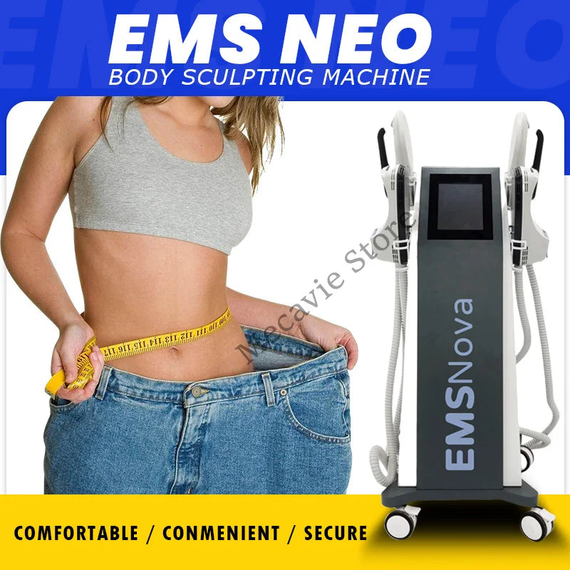 EMS 6500W MECAVIE 5 Handles Muscle Toning & Body Sculptor Device for Muscle Building Weight Loss Body Slimming Fat Reduction Magic Electronics Se3fabc8bbd554505a32731a5441c1004F