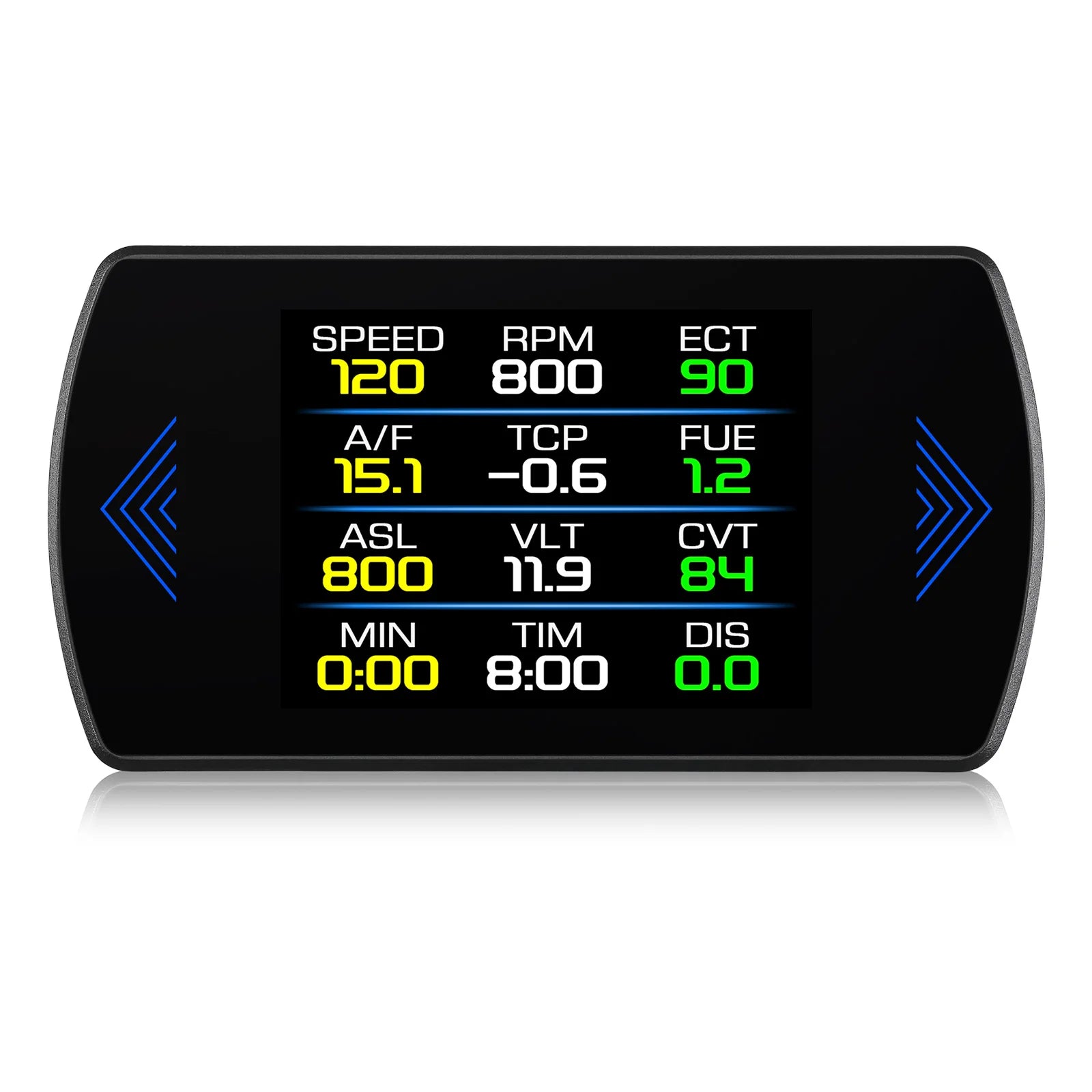 Multi-functions P12S Car HUD Head Up Display OBD2 On-board Computer Water Temp Fuel Consumption LCD Digital Speedometer Gauge Magic Electronics Se594c30cb03649f0bd688f4bf1f240ba4