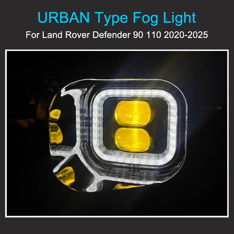 URBAN Type Fog Light for Land Rover Defender 90 110 130 2020-2025 Fog Light Daytime Running Light Exterior Accessories Magic Electronics Se6973269ab5b49599b8e34a91d0e1444d