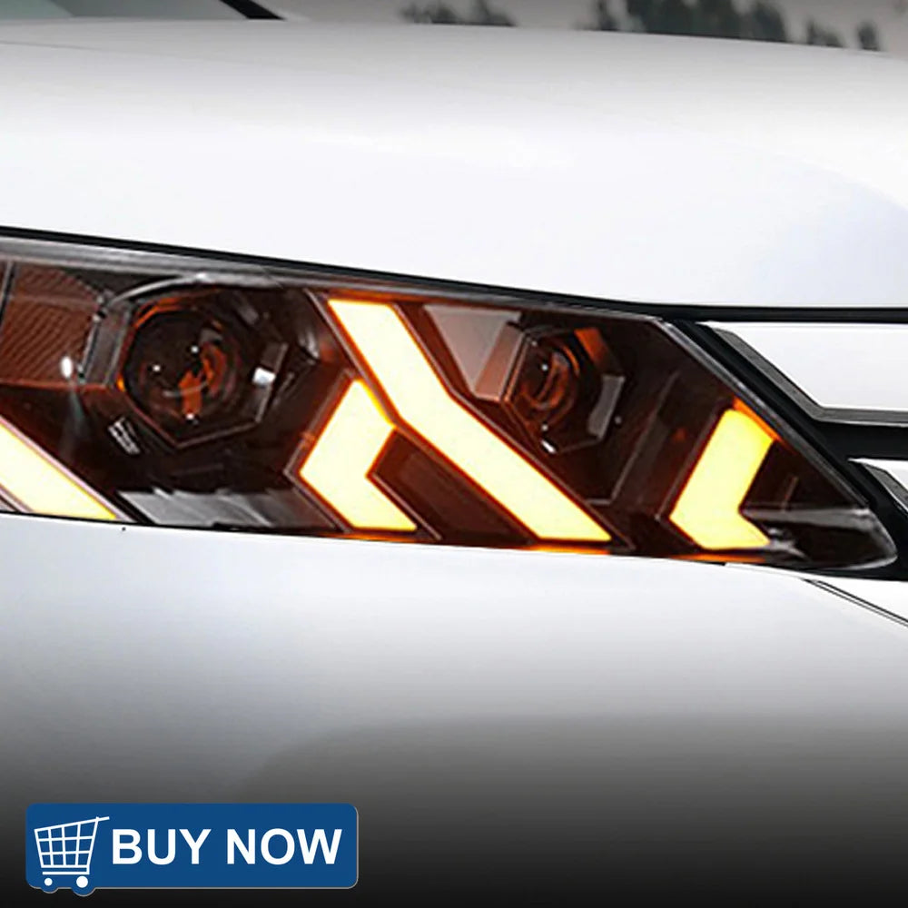 Car Headlight Assembly For Honda Accord 9th 2013-2015 Upgrade LED Lamborghini Style Projector Lens Car Tool Accessories - Magic Electronics