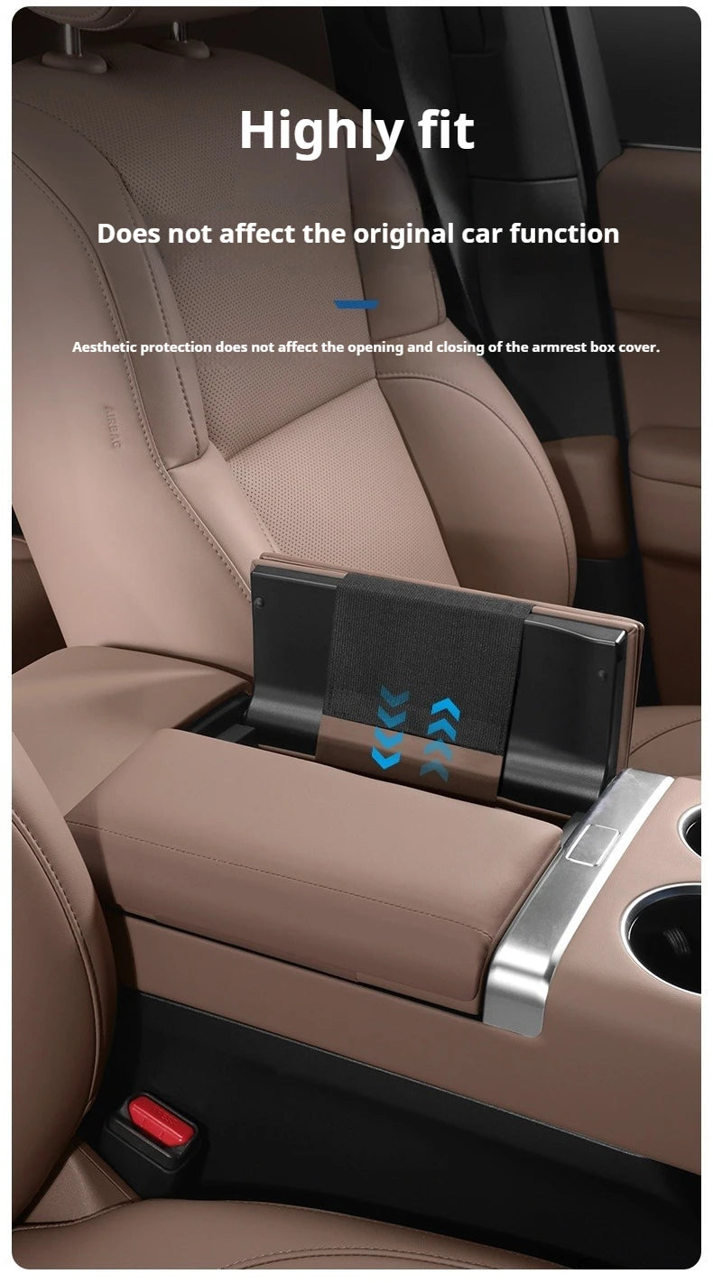 For Li Lixiang L6 L7 L8 L9 Car Armrest Box Protective Cover Ideal Armrest Box Height Increase Leather Scratch-Resistan Pad Magic Electronics Se702e5e8d1b349879cffb571dc1fc7ddQ