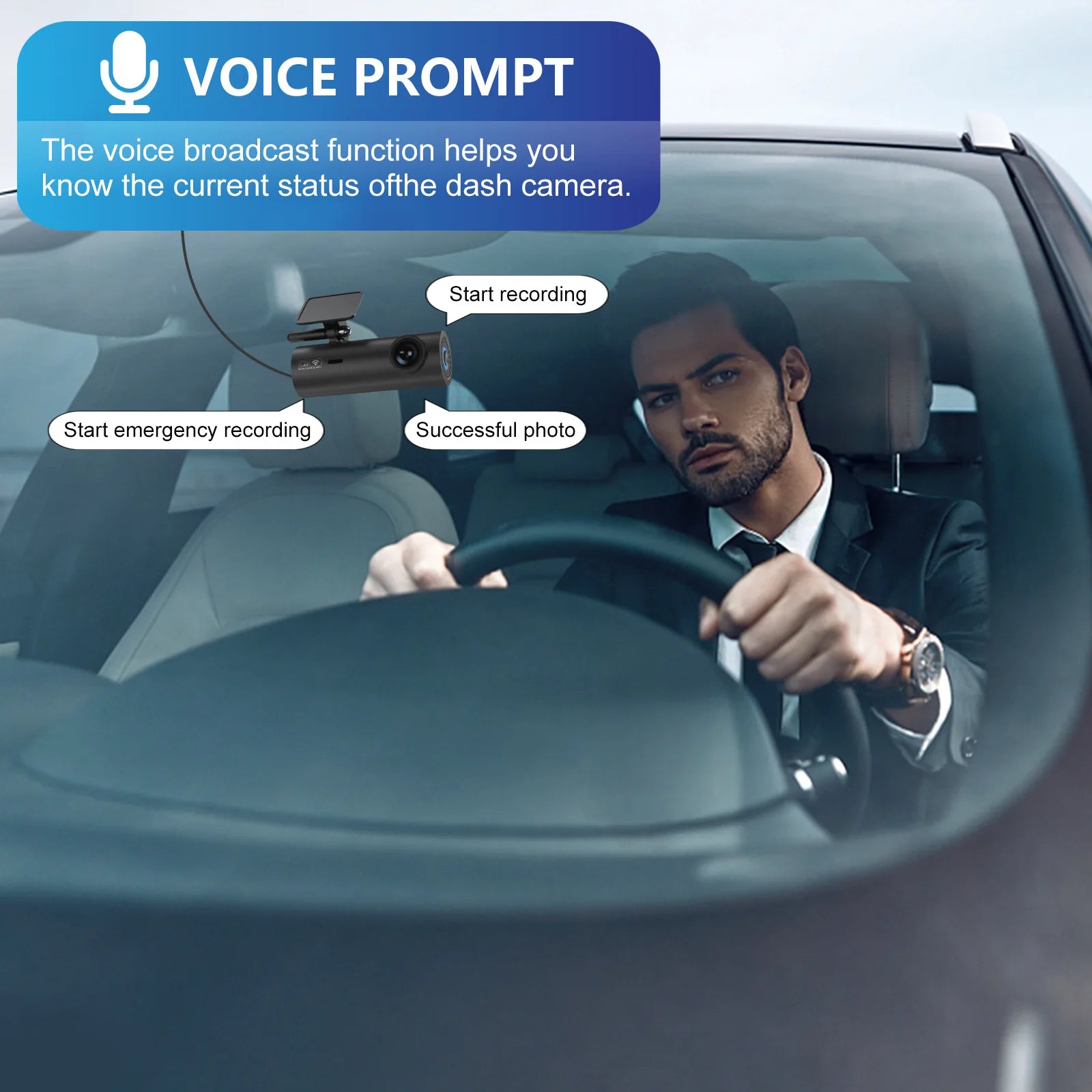 dashcam for car Black box Driving Video Recorders 4K WiFi Mini Front Camera Dash Cam 24H Parking Monitor Car Recording camera - Magic Electronics