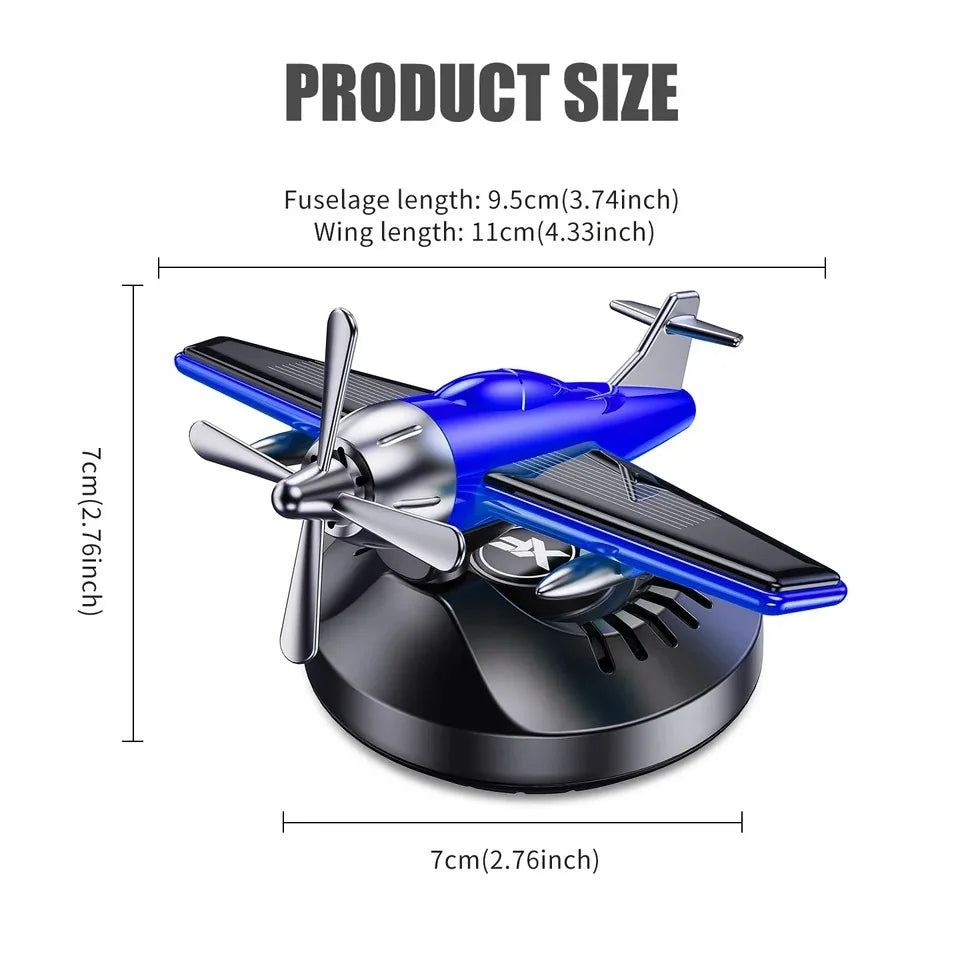 Car Indoor Air Freshener Helicopter Aromatherapy Perfume Solar Aircraft 360 Degree Rotating Aromatherapy Automobile Perfume Magic Electronics Se8888a291e4d4524a69d27329262206fK