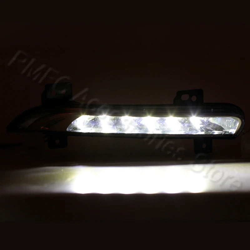 LED DRL Day Light Front Bumper DRL Daytime Driving Running Lamp For Renault Fluence 2014 2015 2016 2017-2021 266057986 266005976 Magic Electronics Se8bbdbae4ffc4af88883b66895c781e7h