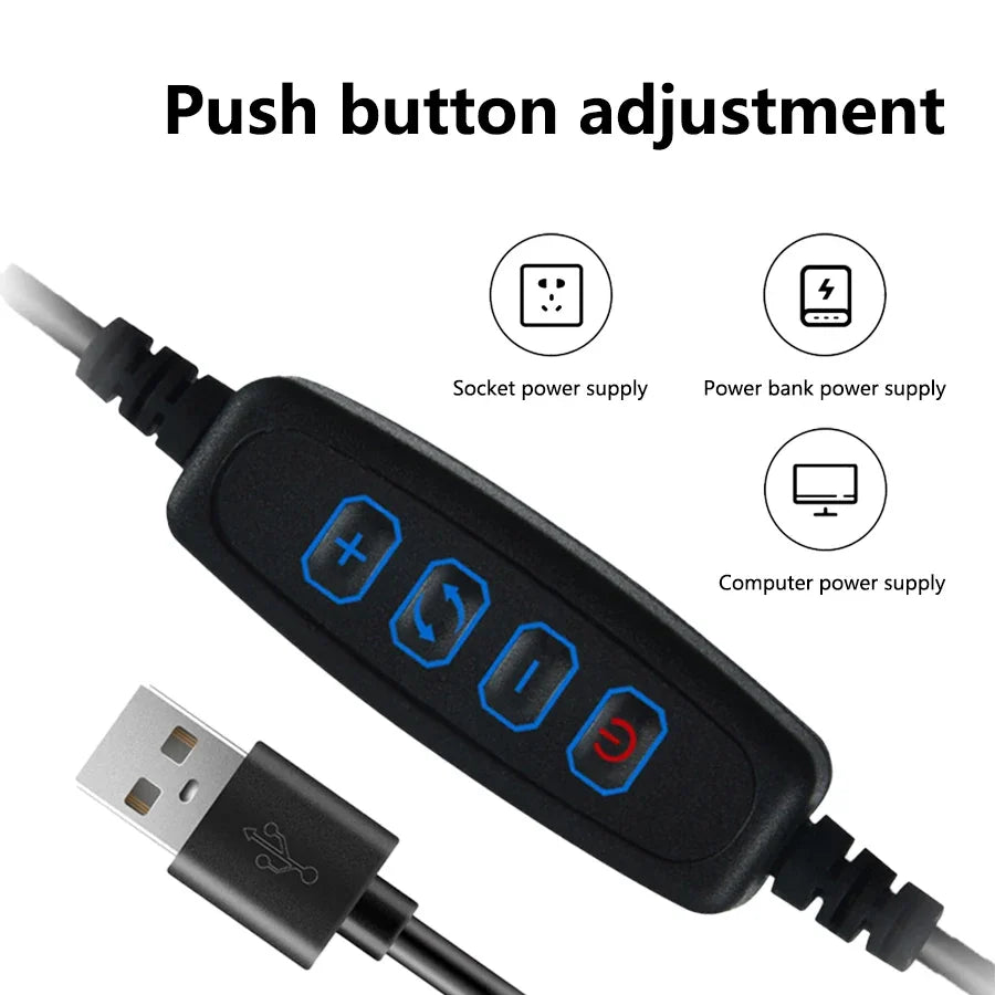 USB Plug in Creative Spiral LED Night Light Dimmable 3 Colors Adjustable for Living Room Office Desk Table Bedroom Bedside Decor - Magic Electronics