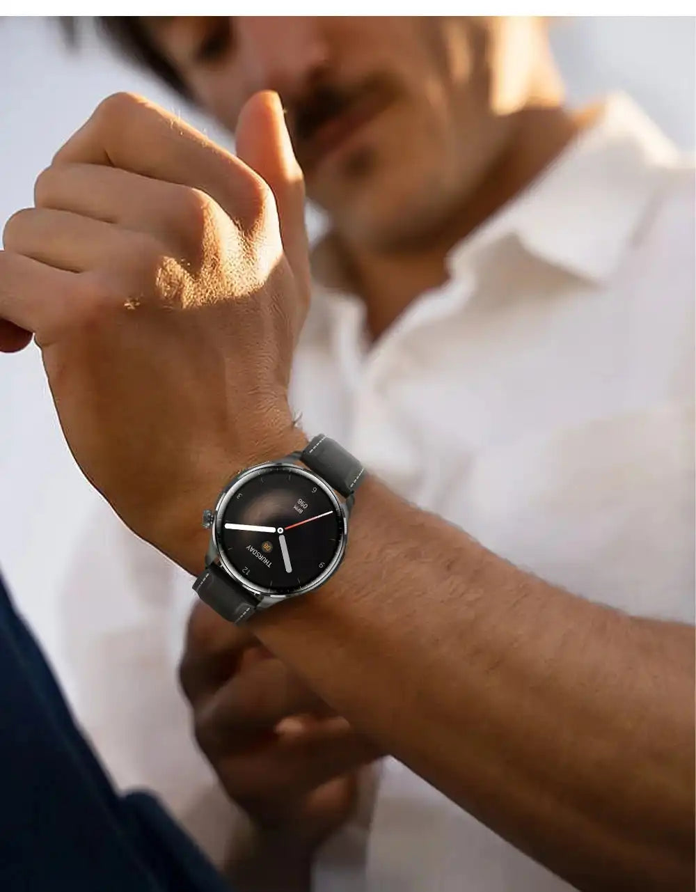 2026 New GPS SmartWatch BluetoothCall IP68 Waterproof AMOLED Screen Custom AOD Watch Face Sport Smartwatch Men Women Android iOS - Magic Electronics