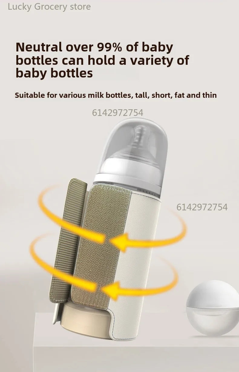 USB Multifunctional High-capacity Baby Feeding Bottle Smart Temperature Control Warmer Screen Newborn Baby Bottle Warmer Sleeve Magic Electronics Sec5d0f61024d4e2c90e0204f2b3d262fT