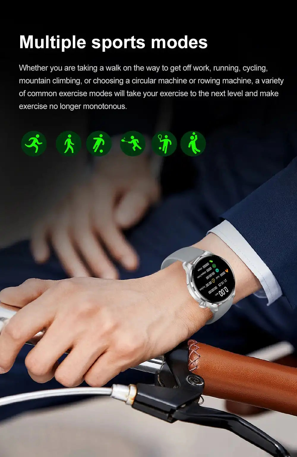 2026 New GPS SmartWatch BluetoothCall IP68 Waterproof AMOLED Screen Custom AOD Watch Face Sport Smartwatch Men Women Android iOS - Magic Electronics
