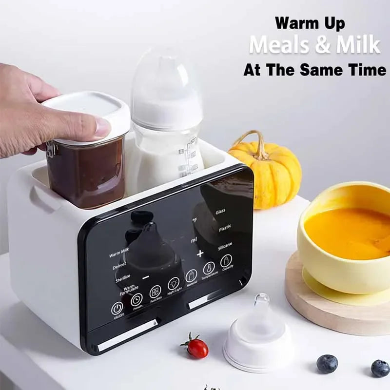 Baby Bottle Warmer Multifunction Sterilizer Accurate Temperature Control Fast Milk Bottle Warmers with Timer Newborn Accessories Magic Electronics See84fef6d5634e688f20e30c37395ad8K