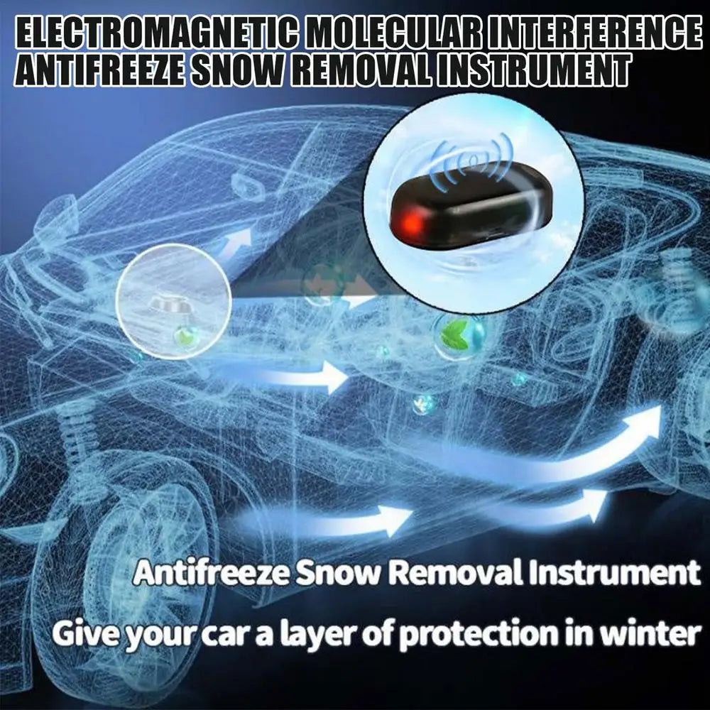 Solar Instant Lamp Heating Car De-icer, Car Molecular Deicing Instrument, Electromagnetic Solar Anti-theft Light, Car Instrument Magic Electronics Sef3440c3426b4890a18fb7e73220e291Q