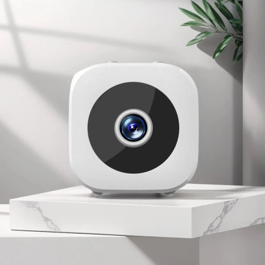 Smart Wireless Security Camera Rechargeable Househeld WiFi Surveillance Motion Detection Mini HD Camera for Home Office - Magic Electronics