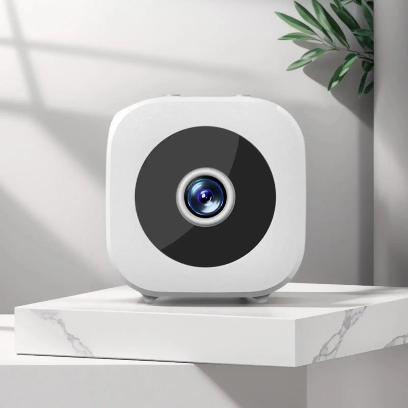 Smart Wireless Security Camera Rechargeable Househeld WiFi Surveillance Motion Detection Mini HD Camera for Home Office - Magic Electronics