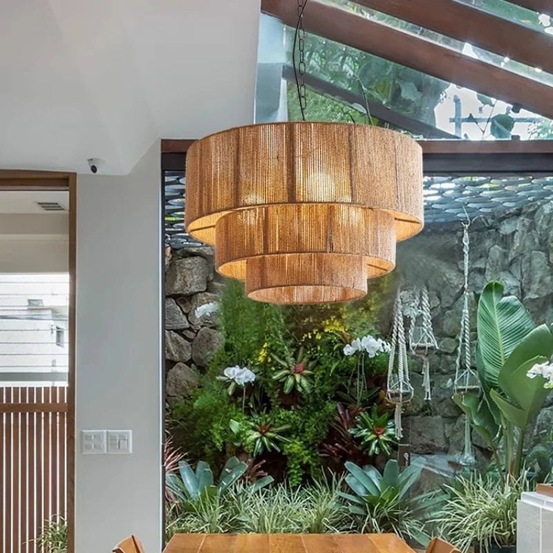 Nordic Hemp Rope Pendant Lights Wabi Sabi E27 Led Chandeliers For Dining Room Minimalism Hanging Lamp Bedroom Light Fixtures Magic Electronics Sf16c5d3dc54c4e6eb11909e500a4d8b4U